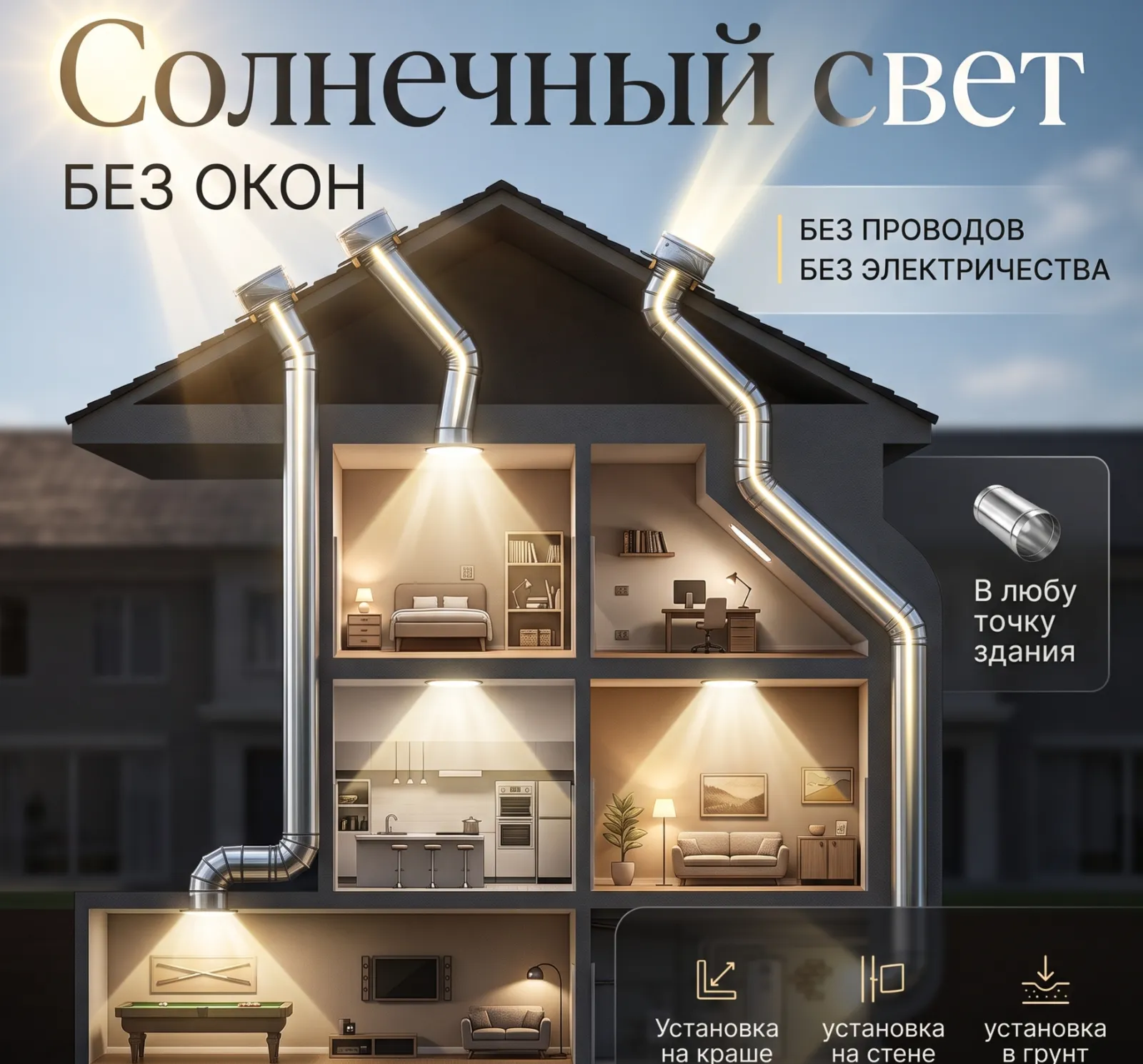 Системы освещения Solargy